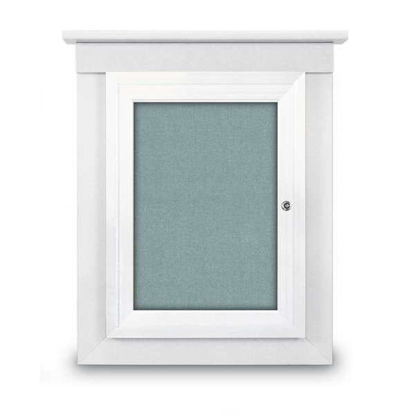Sliding Glass Enclosed Letterboard, 72